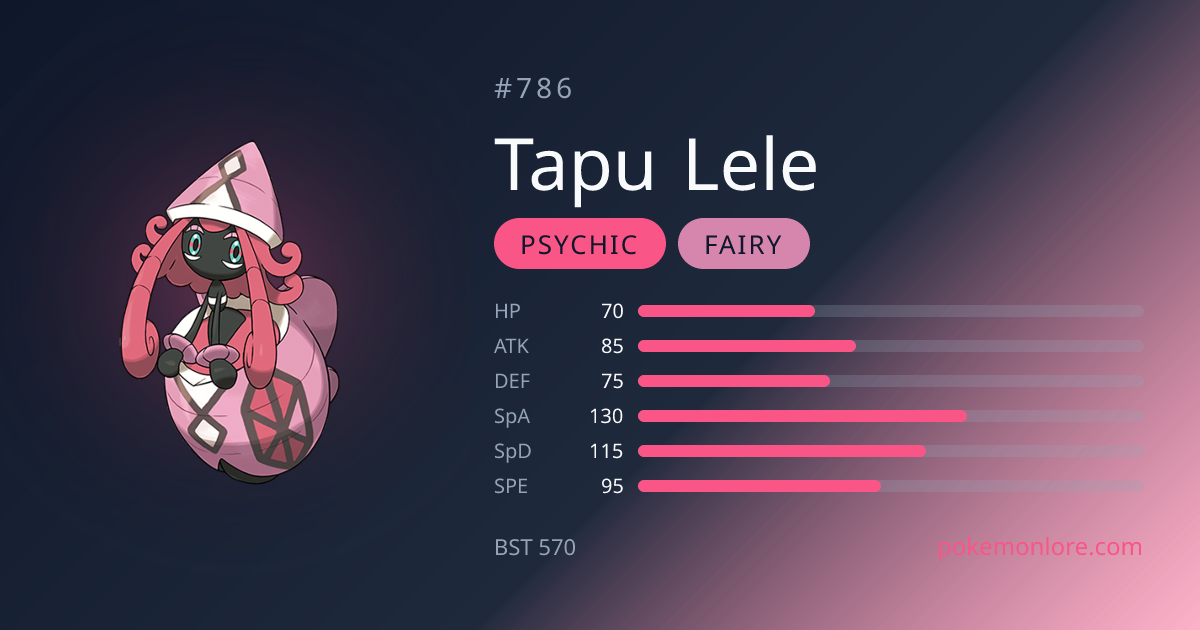 Pokédex de Tapu Lele (#786)