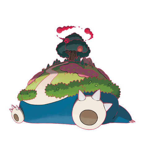 Snorlax Gmax - Normal type Pokémon #10206, official artwork