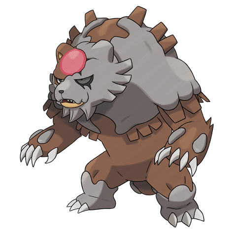 Ursaluna Bloodmoon - Ground/Normal type Pokémon #10272, official artwork