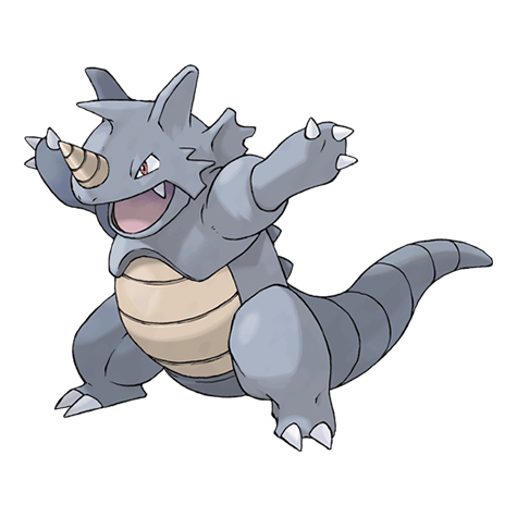 Rhydon - Terra / Pedra type Pokémon #112