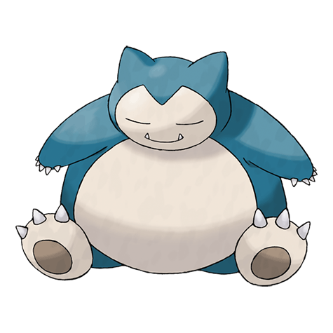 Snorlax - Normal type Pokémon #143, official artwork