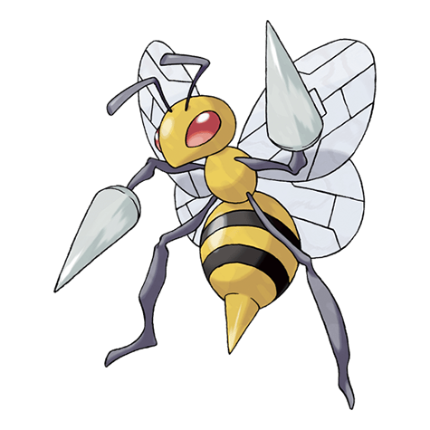 Beedrill - Inseto / Veneno type Pokémon #15