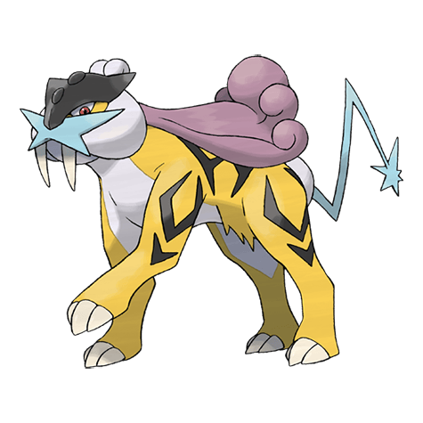 ライコウ - でんき type Pokémon #243
