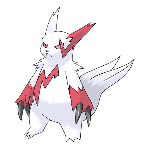 Zangoose - Normal type Pokémon #335, official artwork