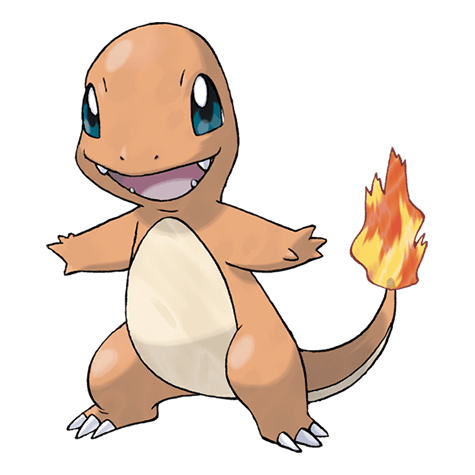 Charmander - Fire type Pokémon #4, official artwork