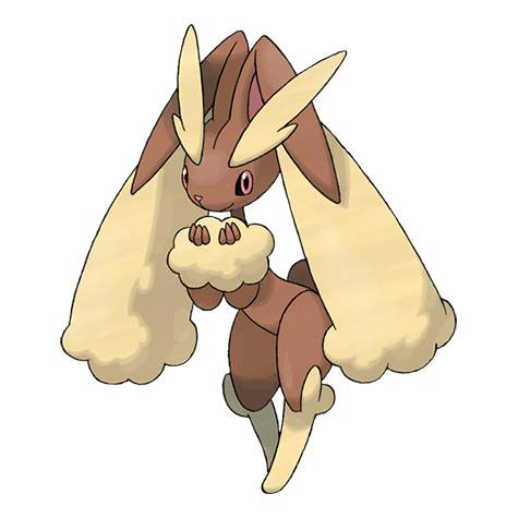 Lopunny - Normal type Pokémon #428, official artwork