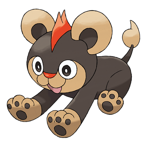 Litleo - Fire/Normal type Pokémon #667, official artwork