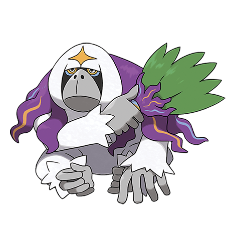 Oranguru - Normal/Psychic type Pokémon #765, official artwork