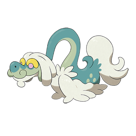 Drampa - Normal/Dragon type Pokémon #780, official artwork