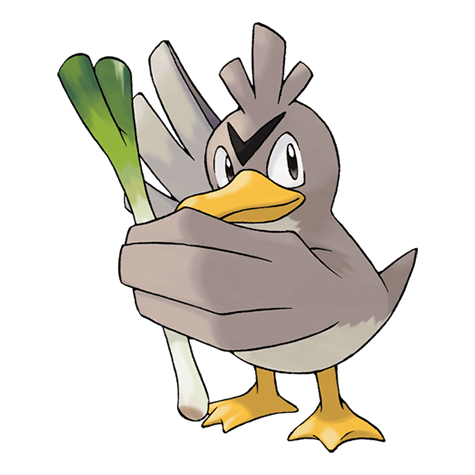 Farfetch’d - Normal/Flying type Pokémon #83, official artwork