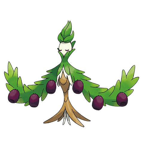 Arboliva - Grass/Normal type Pokémon #930, official artwork