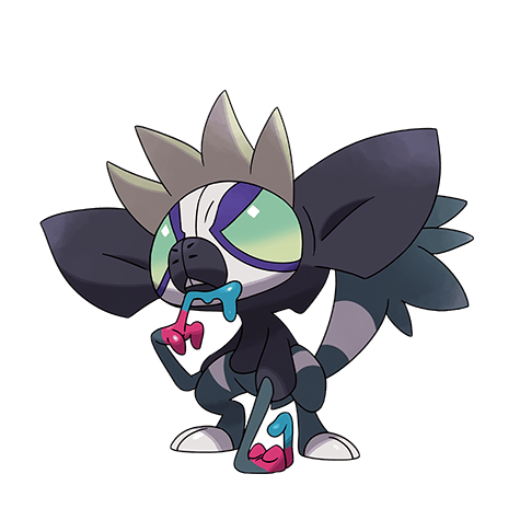 Grafaiai - Poison/Normal type Pokémon #945, official artwork