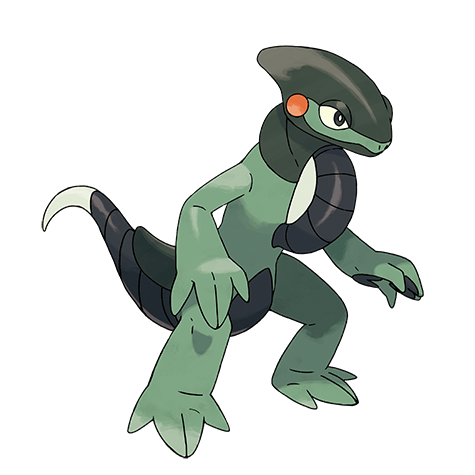 Cyclizar - Dragon/Normal type Pokémon #967, official artwork