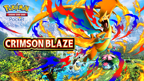 Pokmon TCG Pocket Crimson Blaze: Mega Charizard Y Expansion
